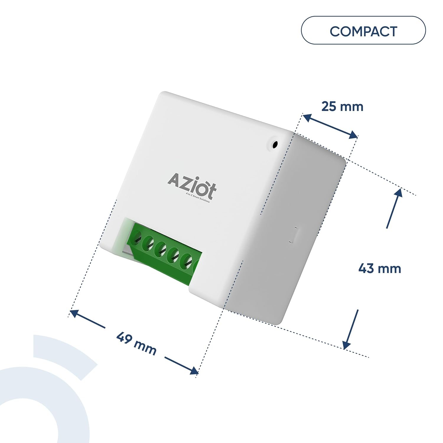 AZIOT 2 Node Smart Switch - WiFi/Bluetooth Communication - Made in India - Timer Function - Works with Google Home and Amazon Alexa… (2 Node) - Image 4