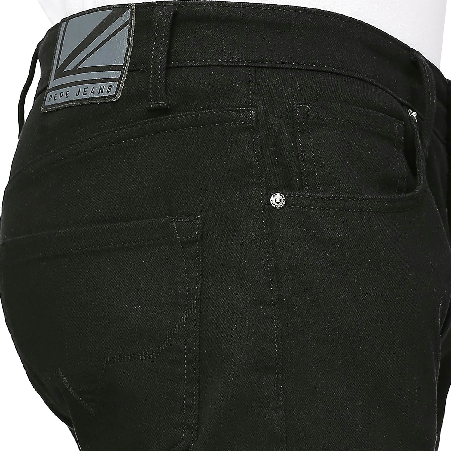 Pepe Jeans Men's Regular Fit Mid Rise Jeans - Image 5