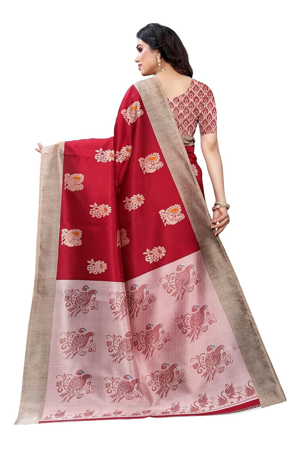Yashika Women Silk Saree - Image 4