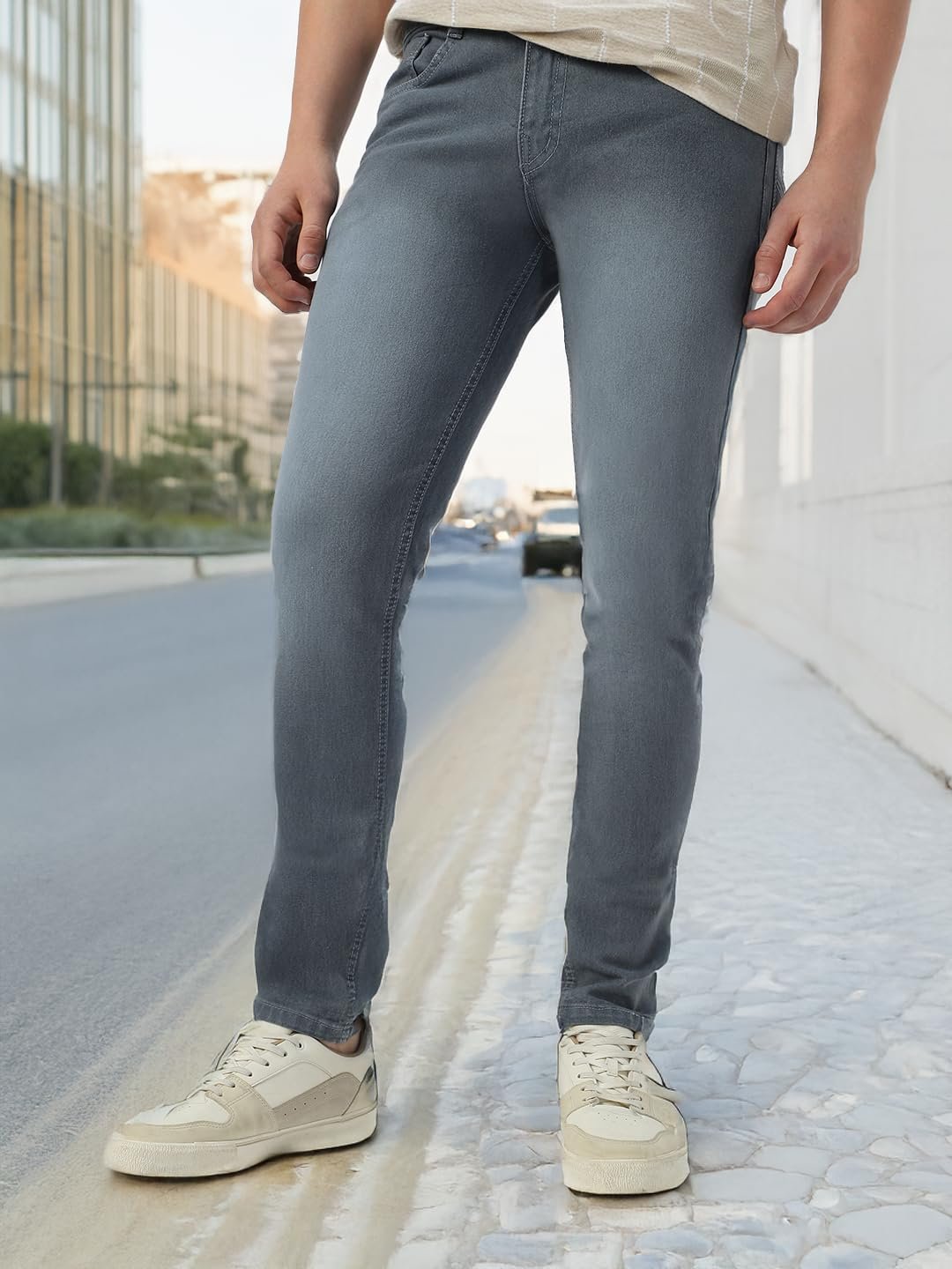 Neostreak Men's Slim Fit Stretchable Jeans - Image 2