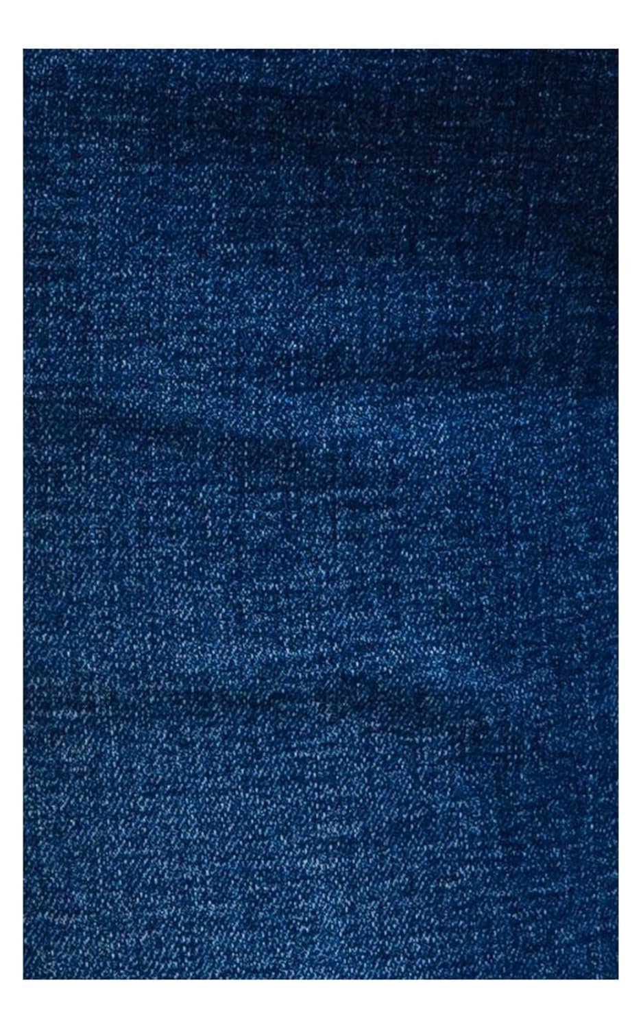 Parx Men's Fitted Cotton Jeans (XCYA01613B7_Blue) - Image 7