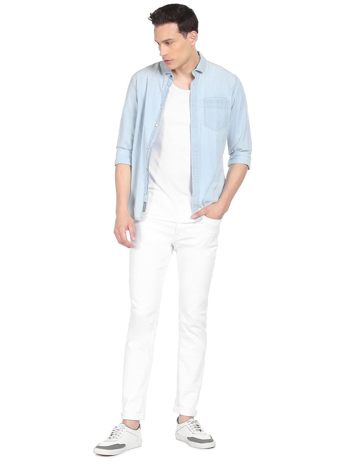 U.S. Polo ASSN. Men Mid Rise Slim Jeans - Image 3