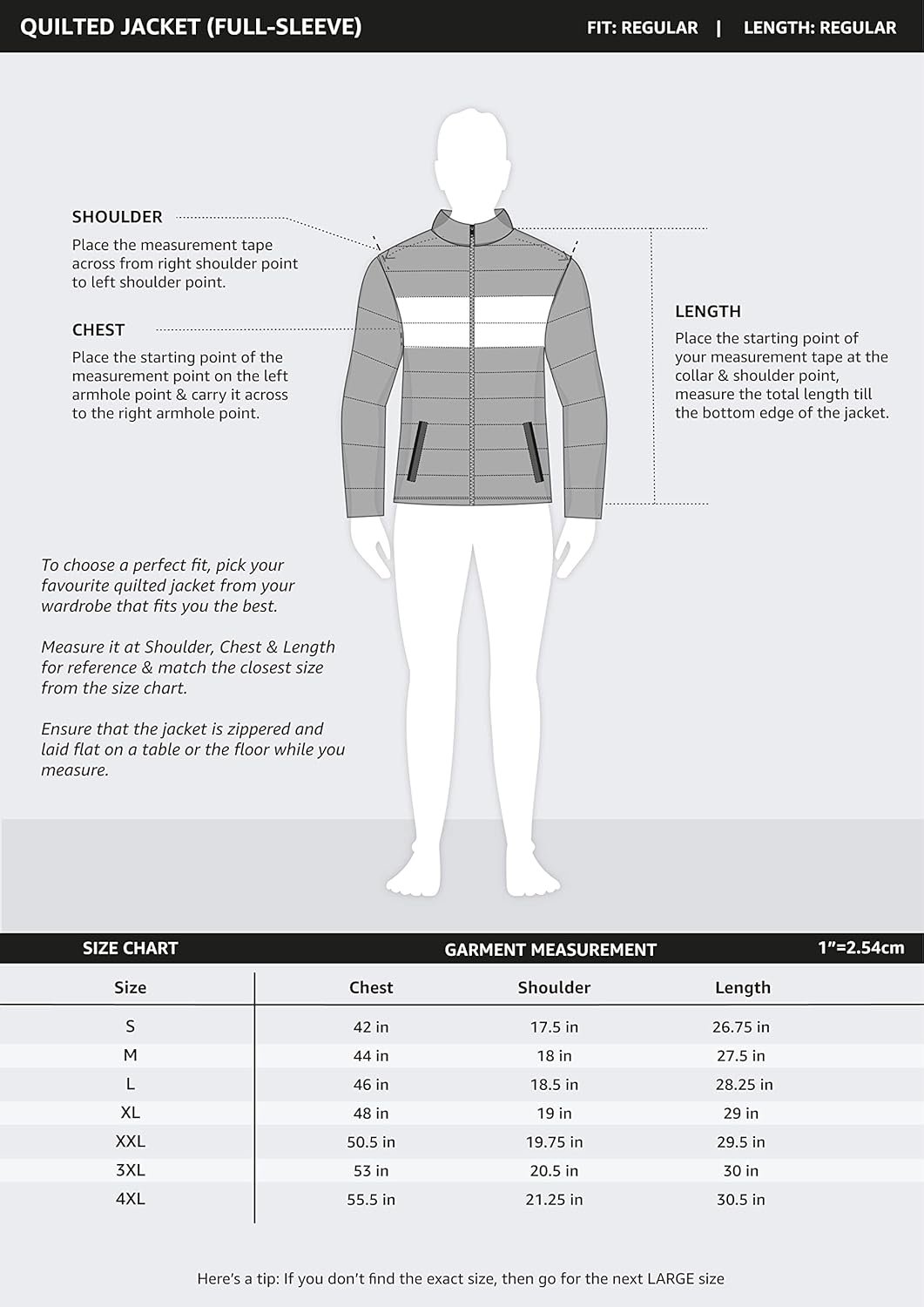 Amazon Brand - Symbol Men's 100% Polyester Regular Quilted Jacket - Image 6