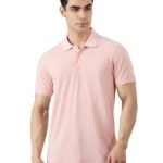 Amazon Brand - Symbol Men's Cotton Rich Textured Polo Tshirts | Collar Plain Tshirts | Half Sleeves - Regular Fit (Available in Plus Sizes)