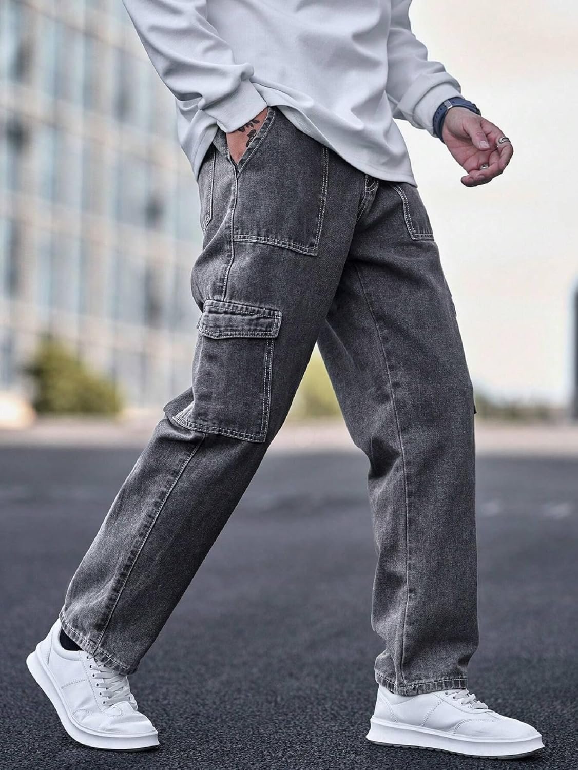 QNIM Jeans for Men || Men's Regular fit Stylish Jeans (Q-43-45) - Image 2