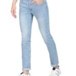 U.S. Polo Assn. Men Mid Rise Stone Wash Regallo Skinny Fit Jeans